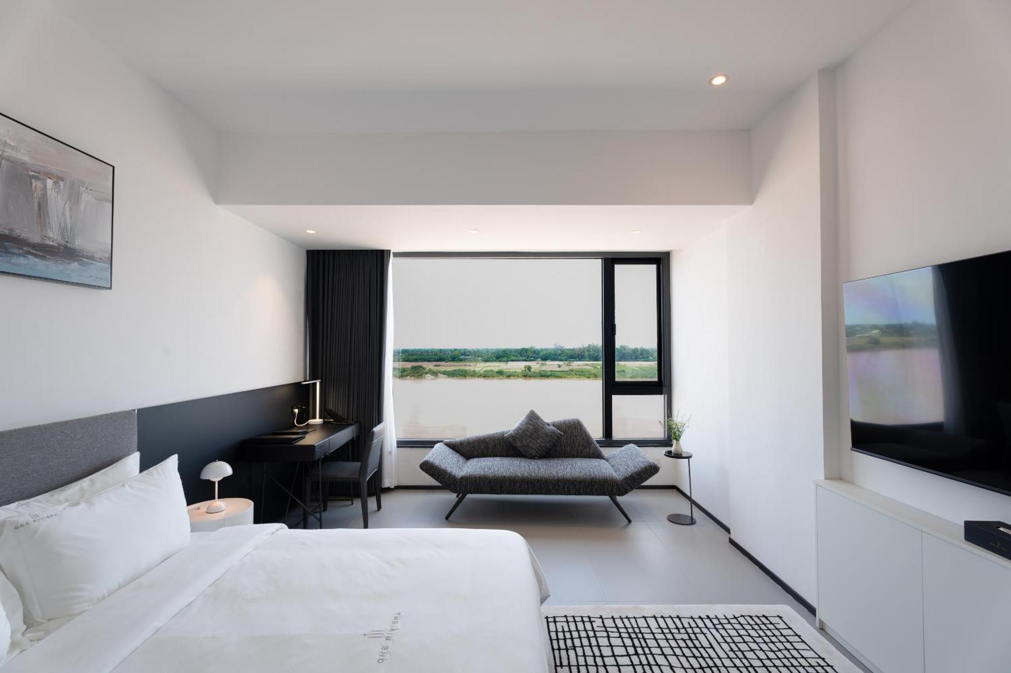 One Riviera Hotel And Residences Ban Souanmone Exterior foto